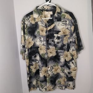 Paradise Collection silk Hawaiian shirt